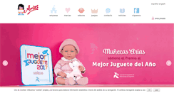 Desktop Screenshot of munecas-arias.com